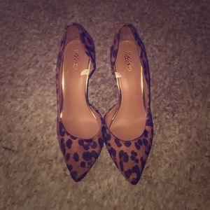 Animal print heels